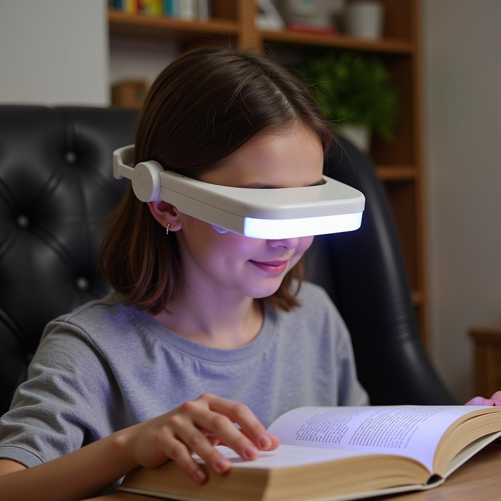 Hands-Free Magnifying Glass for Reading