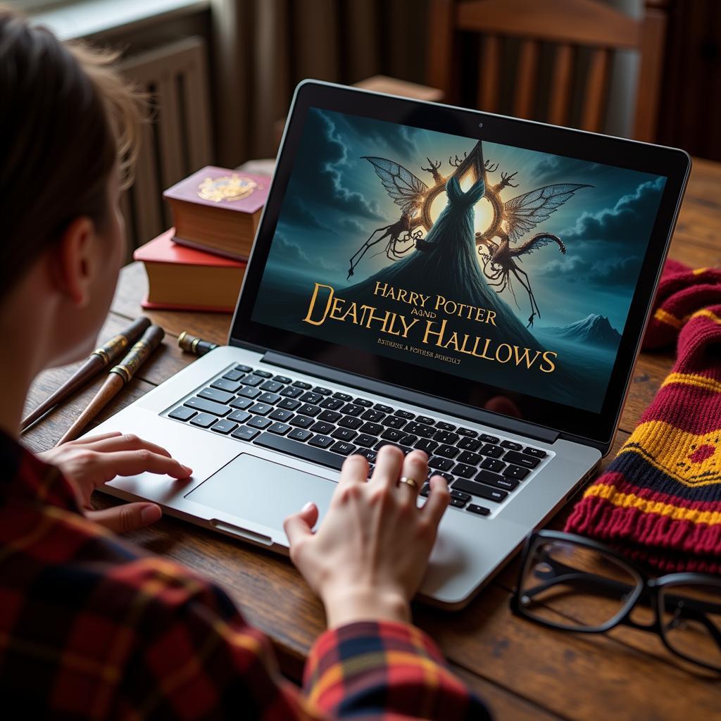 Reading Harry Potter and the Deathly Hallows Online