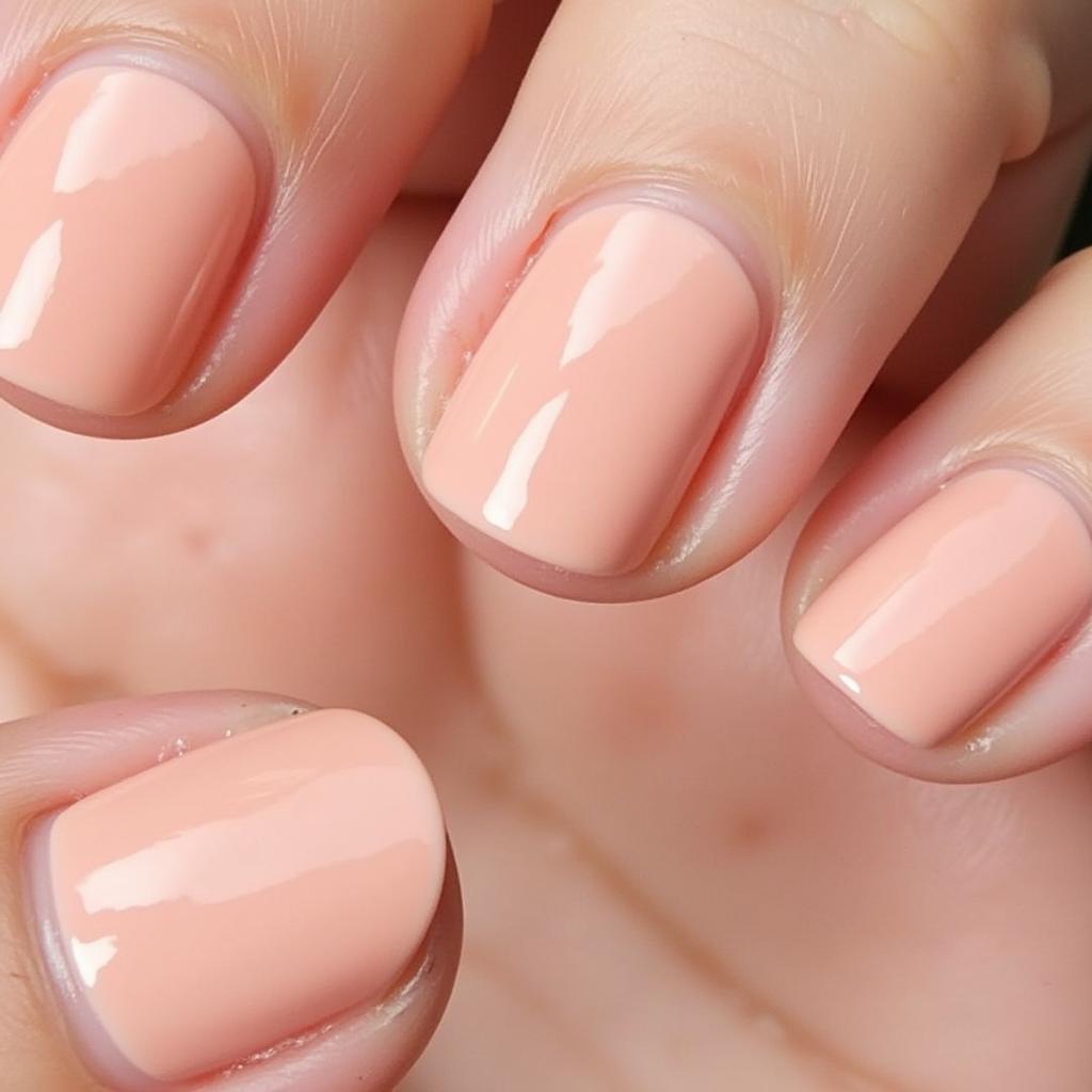 Healthy Nails After Using Acid-Free Primer