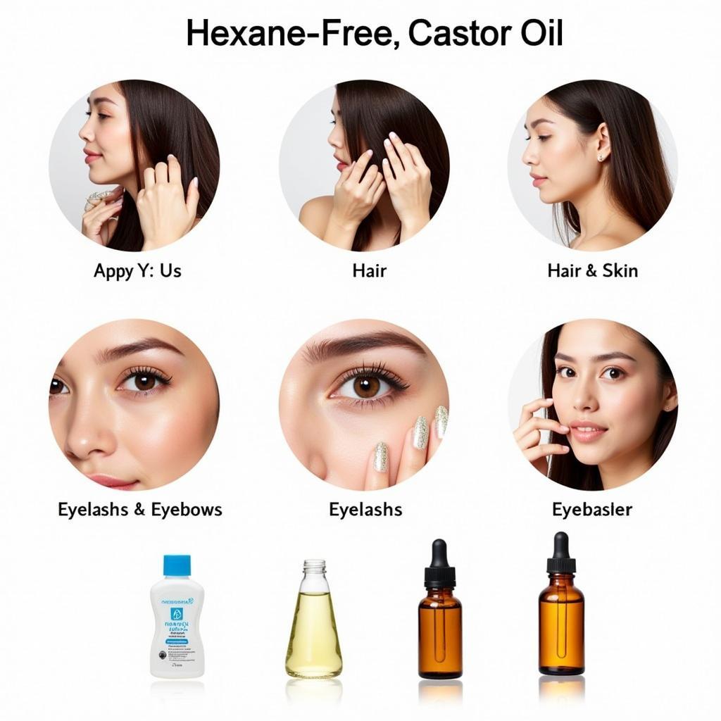 Various Applications of Hexane-Free Castor Oil