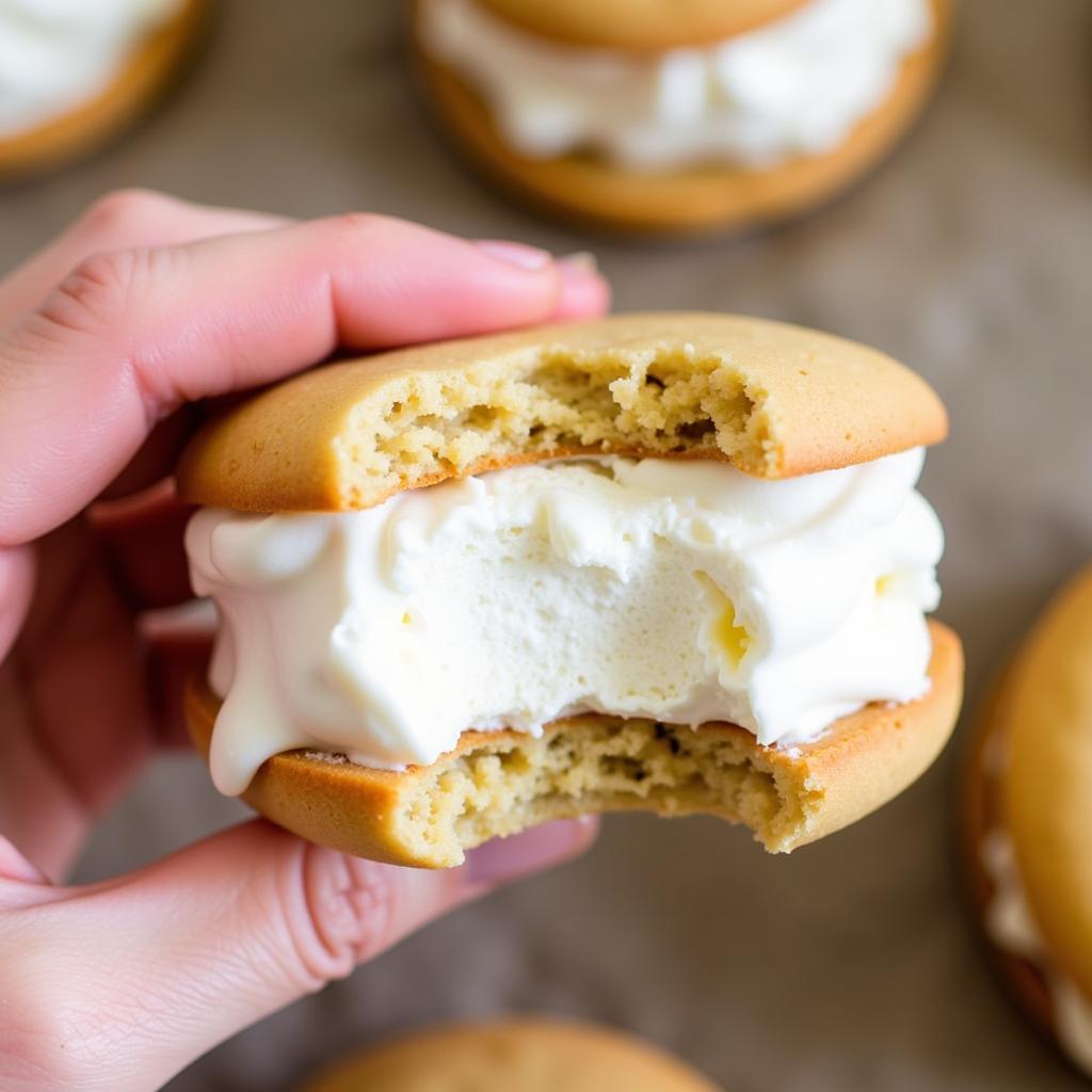 Homemade Dairy Free Gluten Free Ice Cream Sandwich