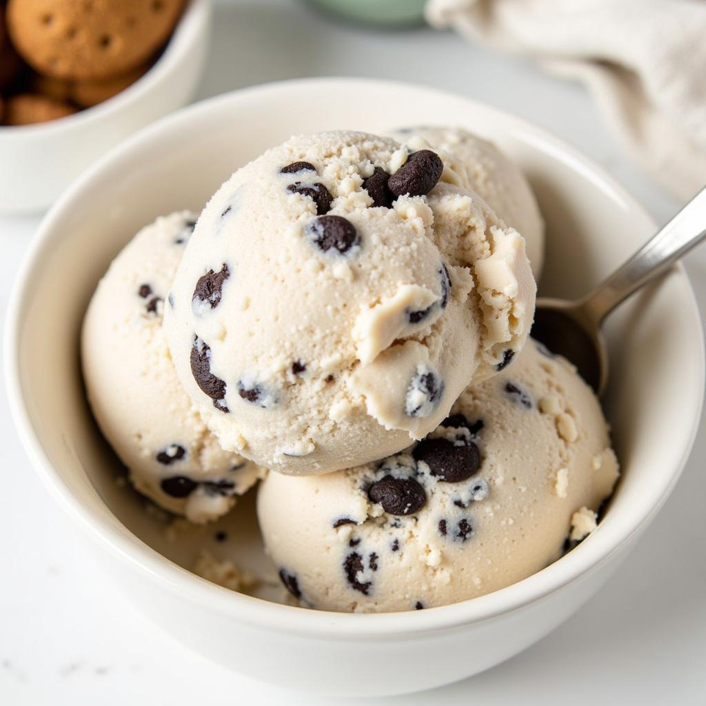 Homemade Gluten-Free Cookies and Cream Ice Cream