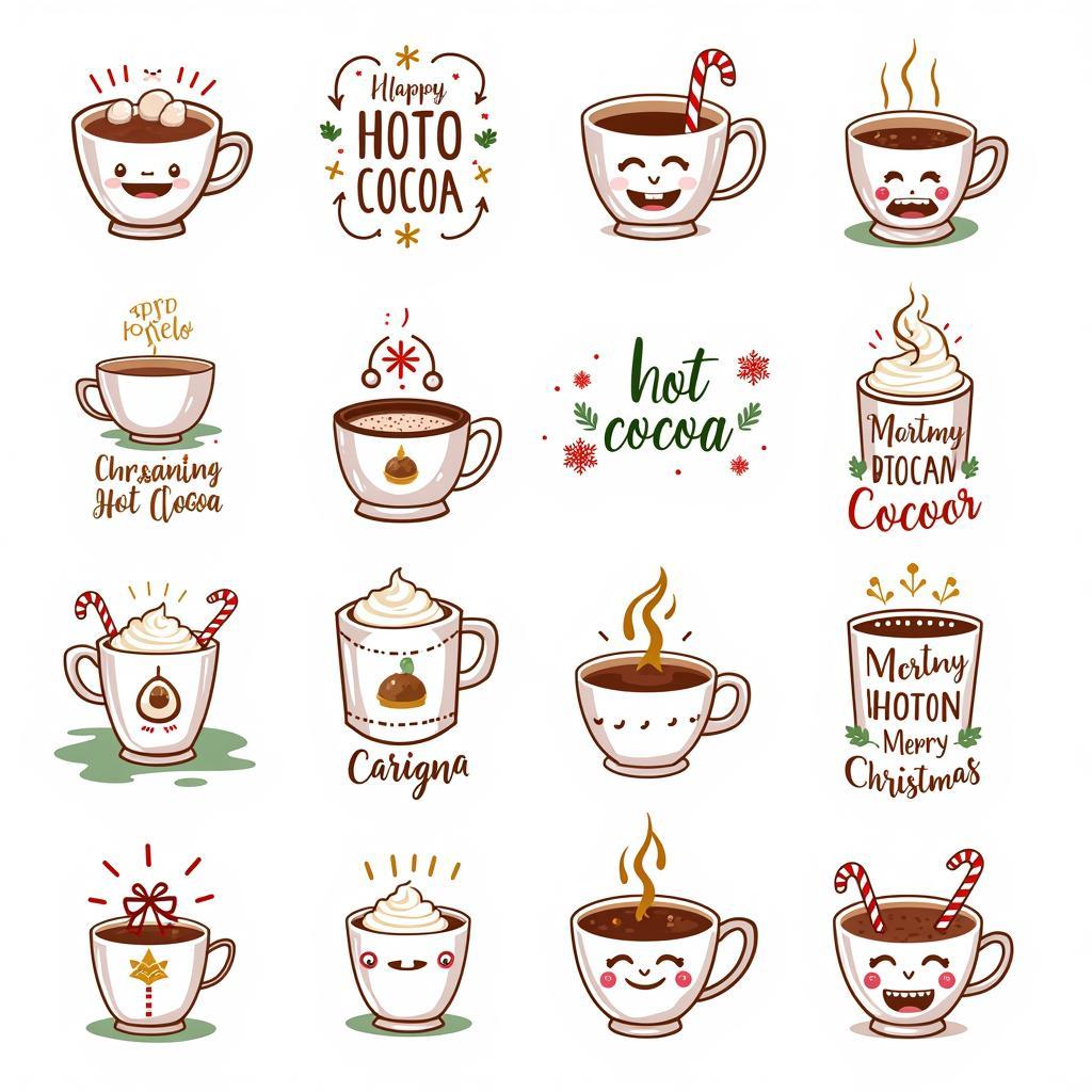 Collection of Hot Cocoa SVG Free Designs