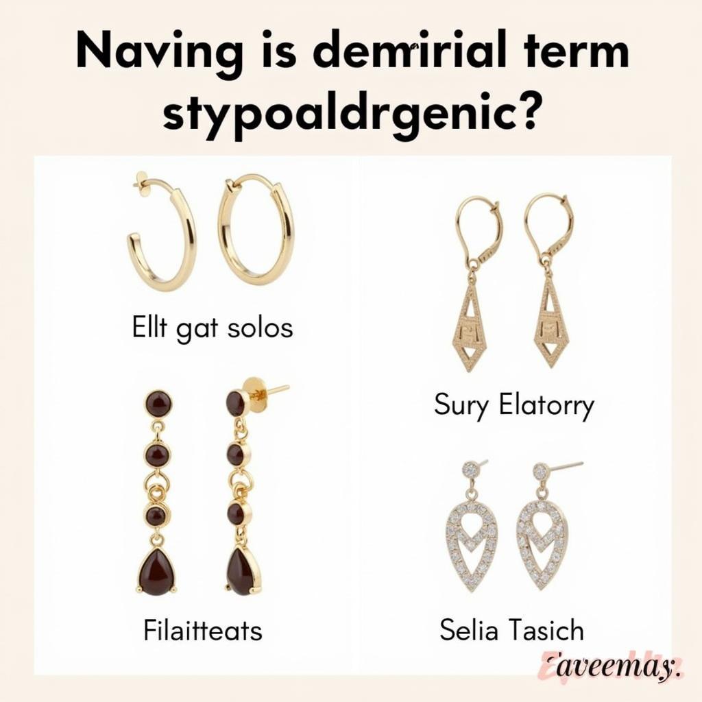 Hypoallergenic Earrings Explained