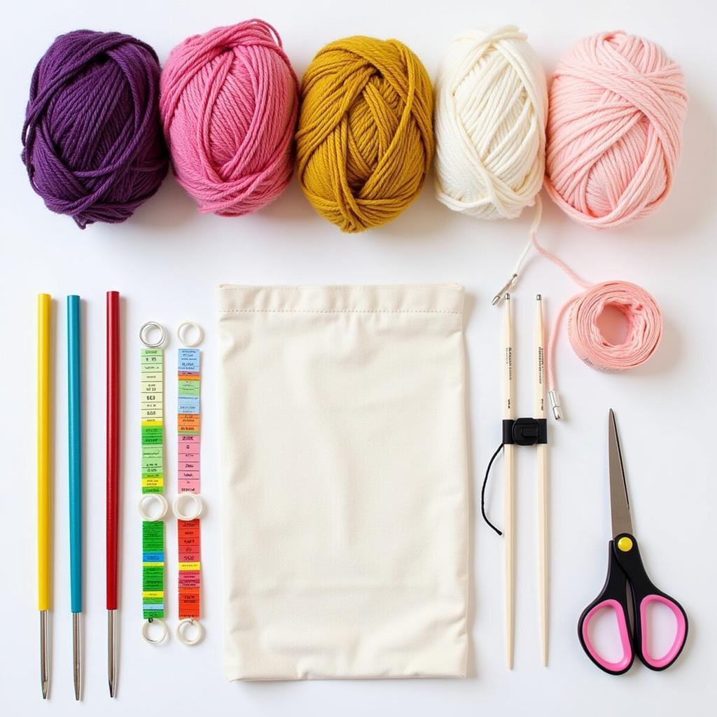 Essential Supplies for Knitting Bags