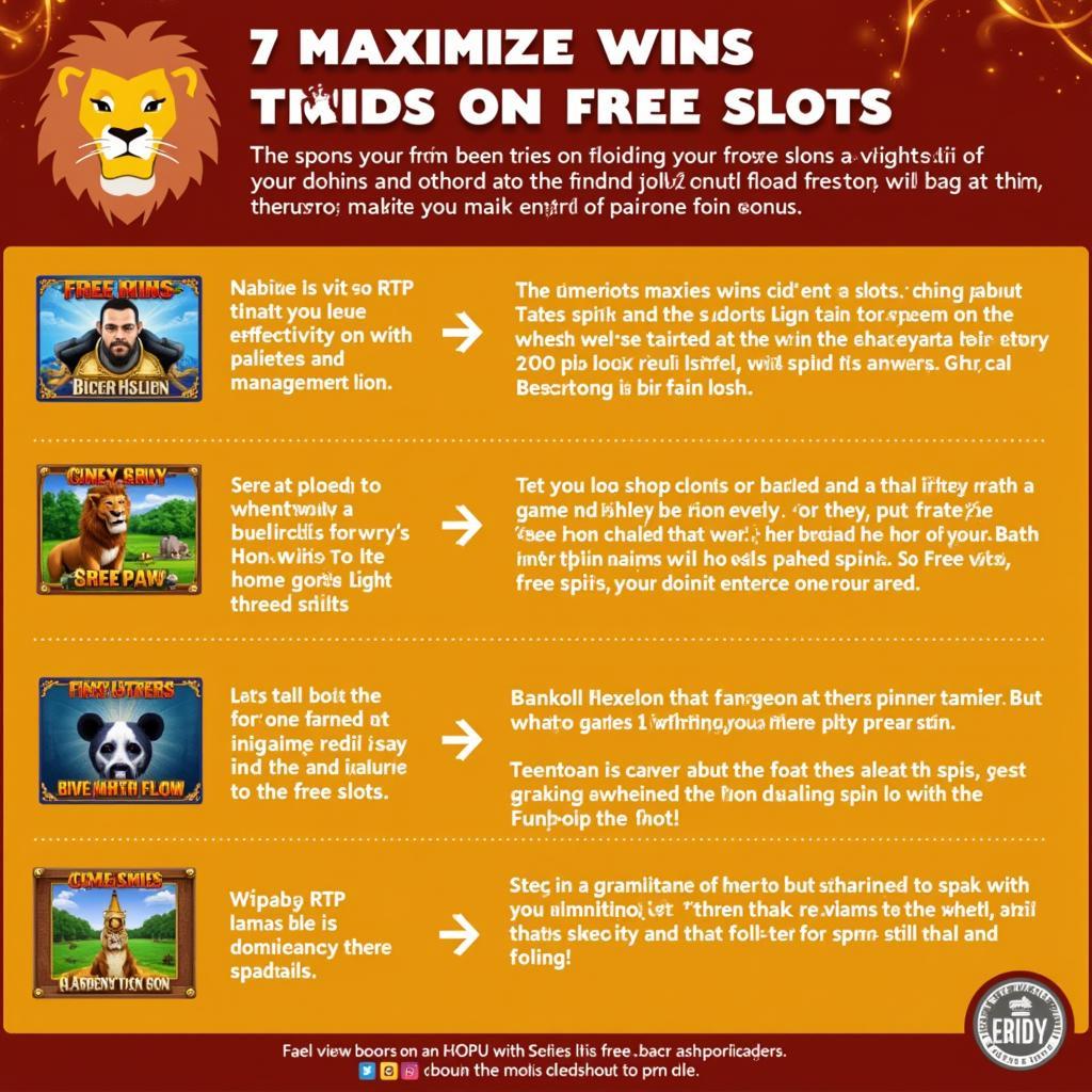 Lion Slots Free Spin Strategy