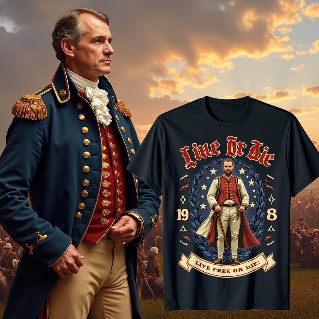 Live Free or Die T-Shirt Historical Context