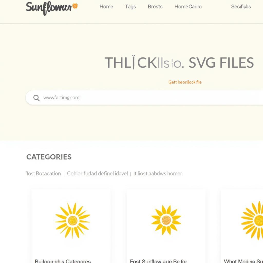 Locating Free Sunflower SVG Files Online