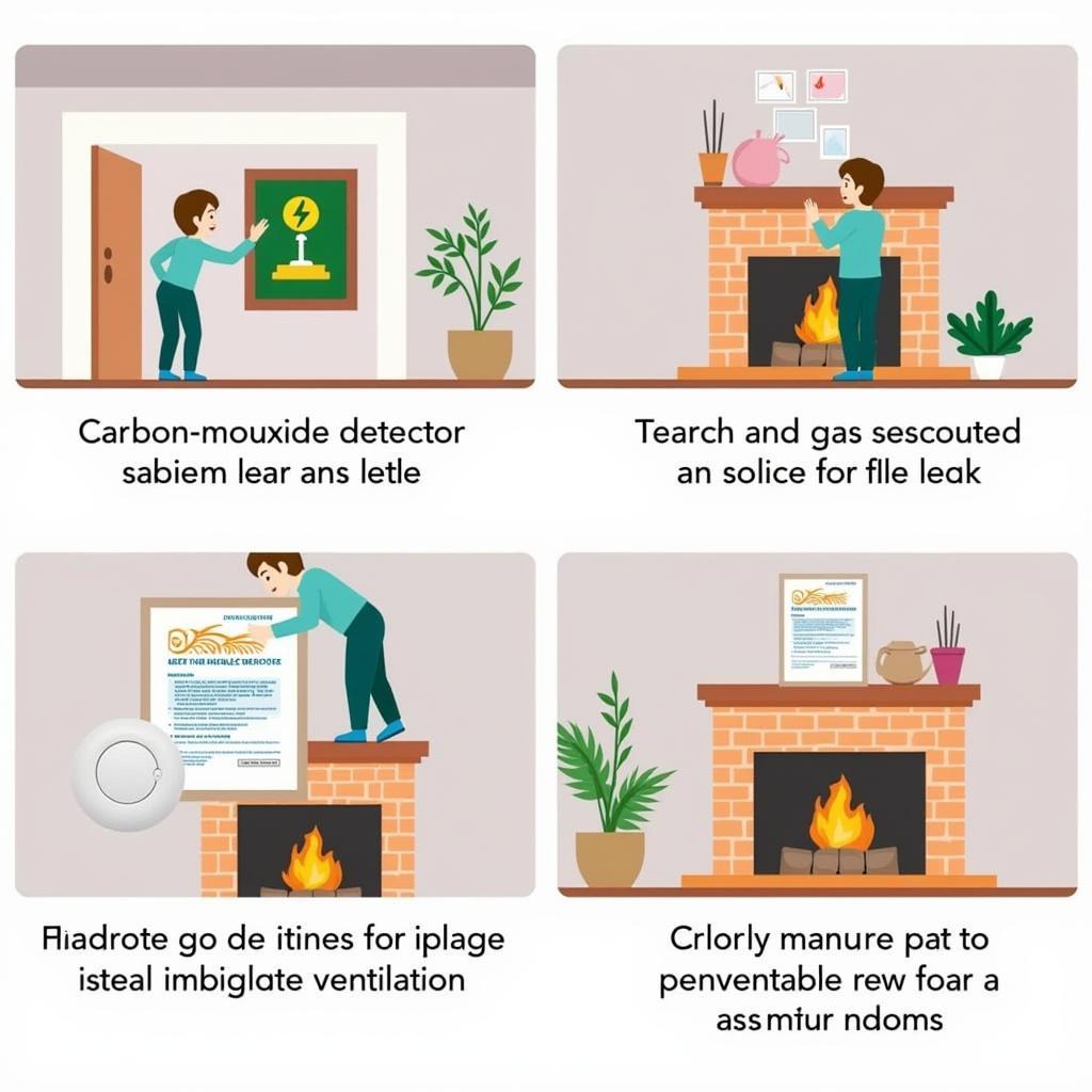 Safety Precautions for Vent Free Fireplaces