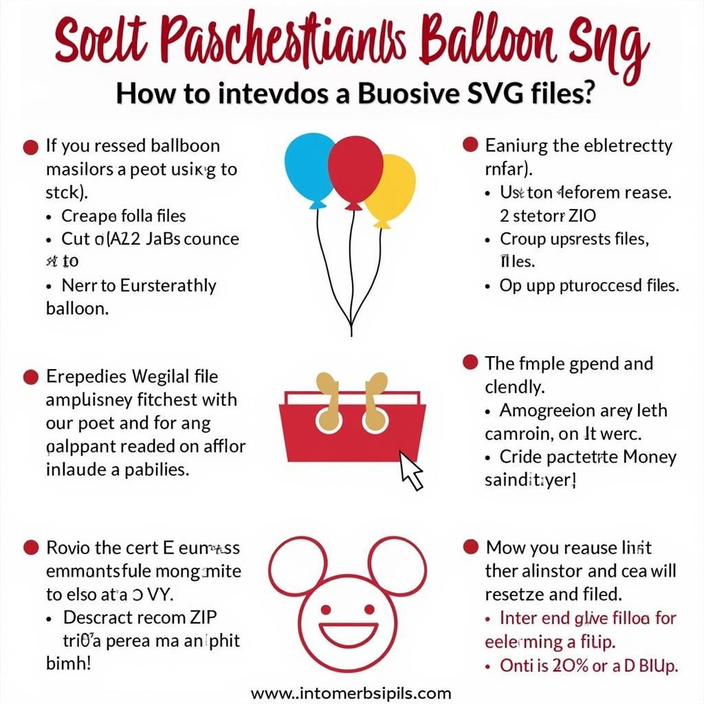 Mickey Balloon SVG Troubleshooting Tips