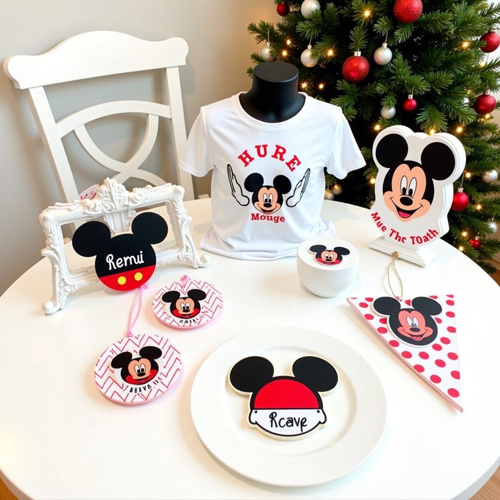 Free Mickey Mouse Christmas SVG Projects