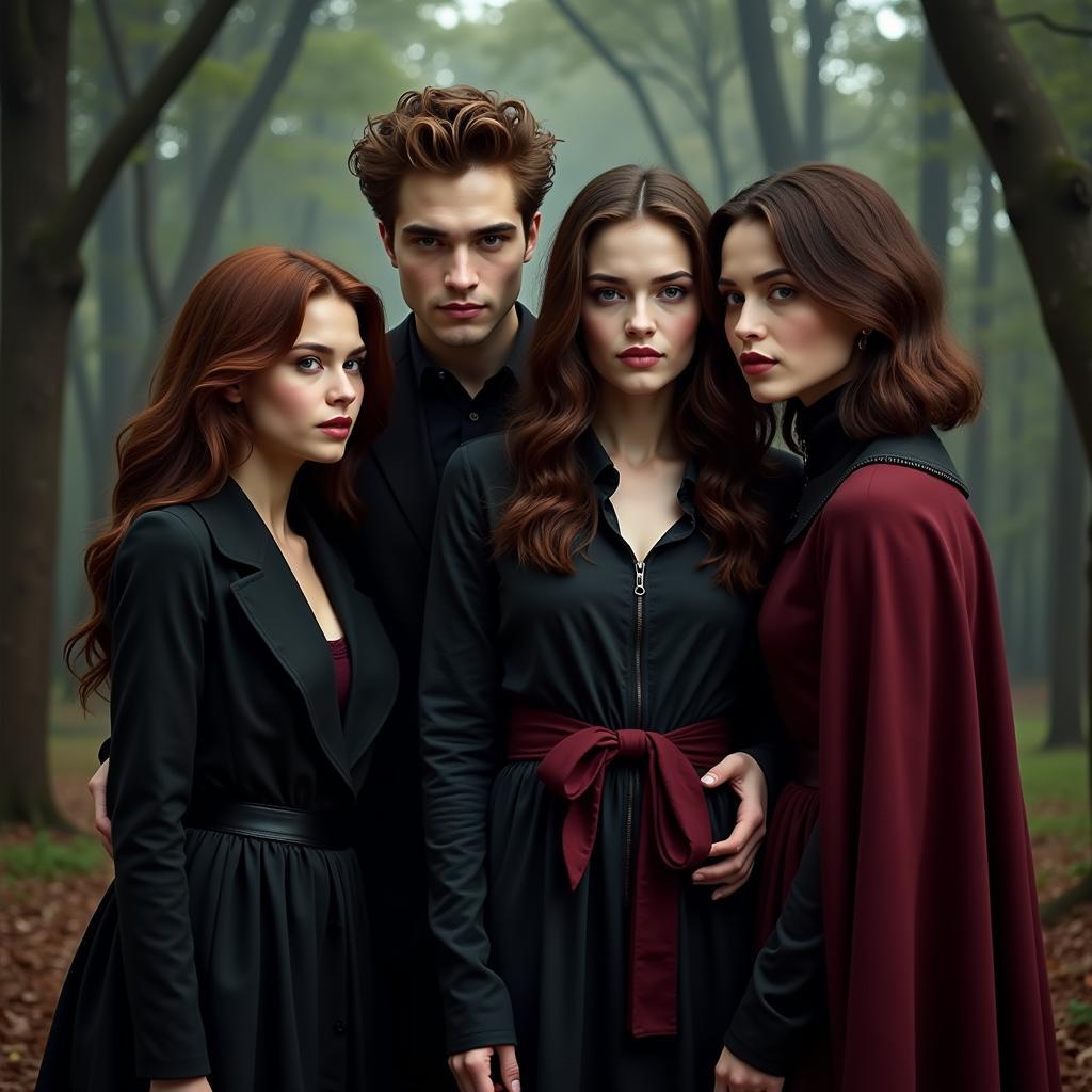 Edward and his Vampire Family