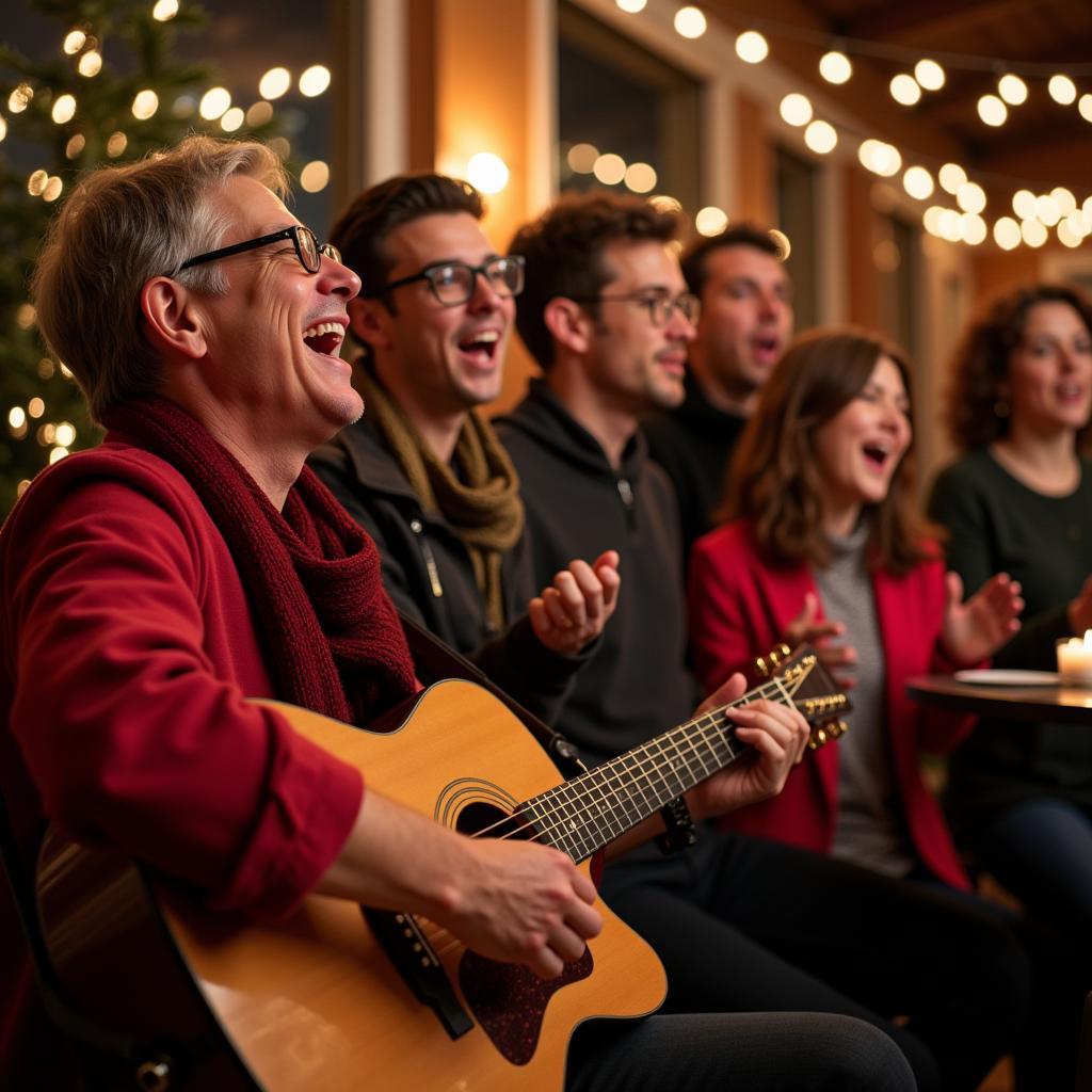 Musician Playing Jingle Bell Rock