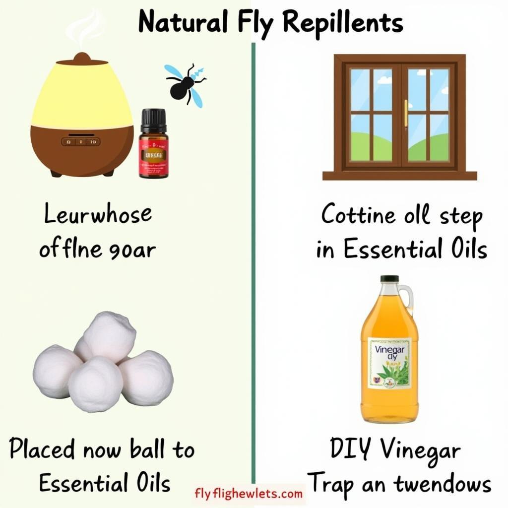 Natural Fly Repellents in Action