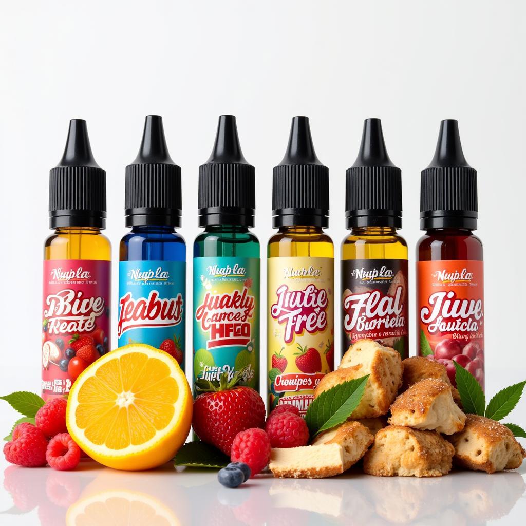 Nicotine Free E-liquid Flavors