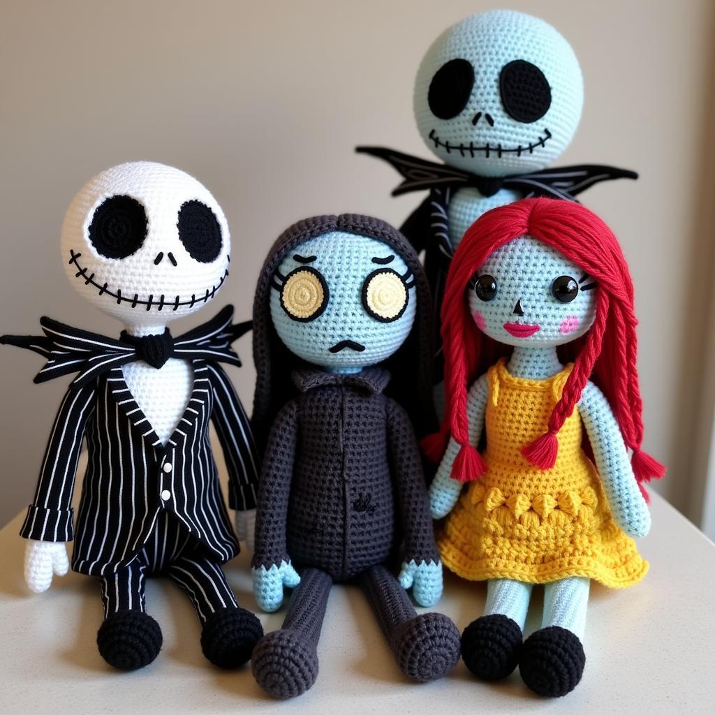 Free Nightmare Before Christmas Amigurumi Crochet Patterns