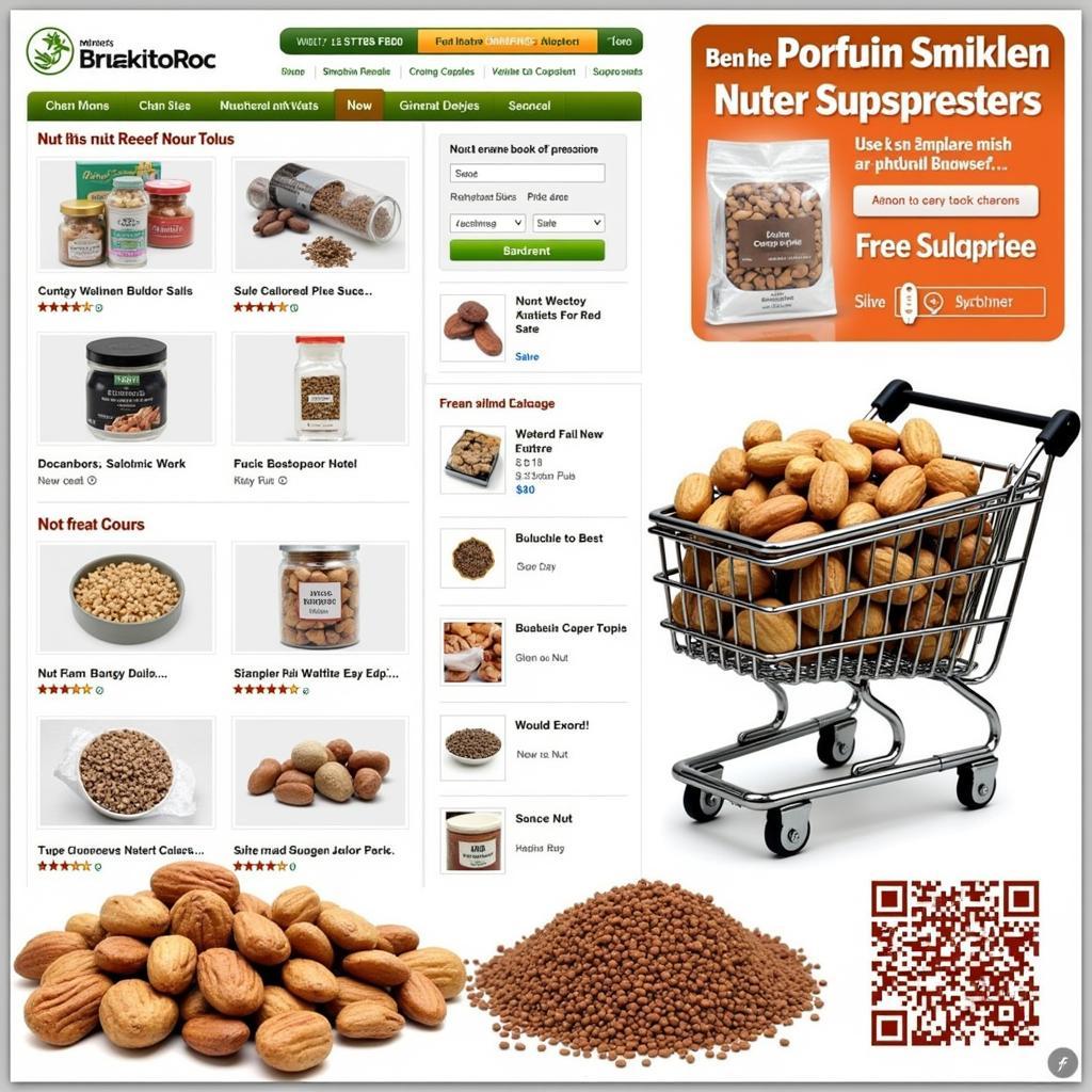 Online retailers offering free shipping on nuts