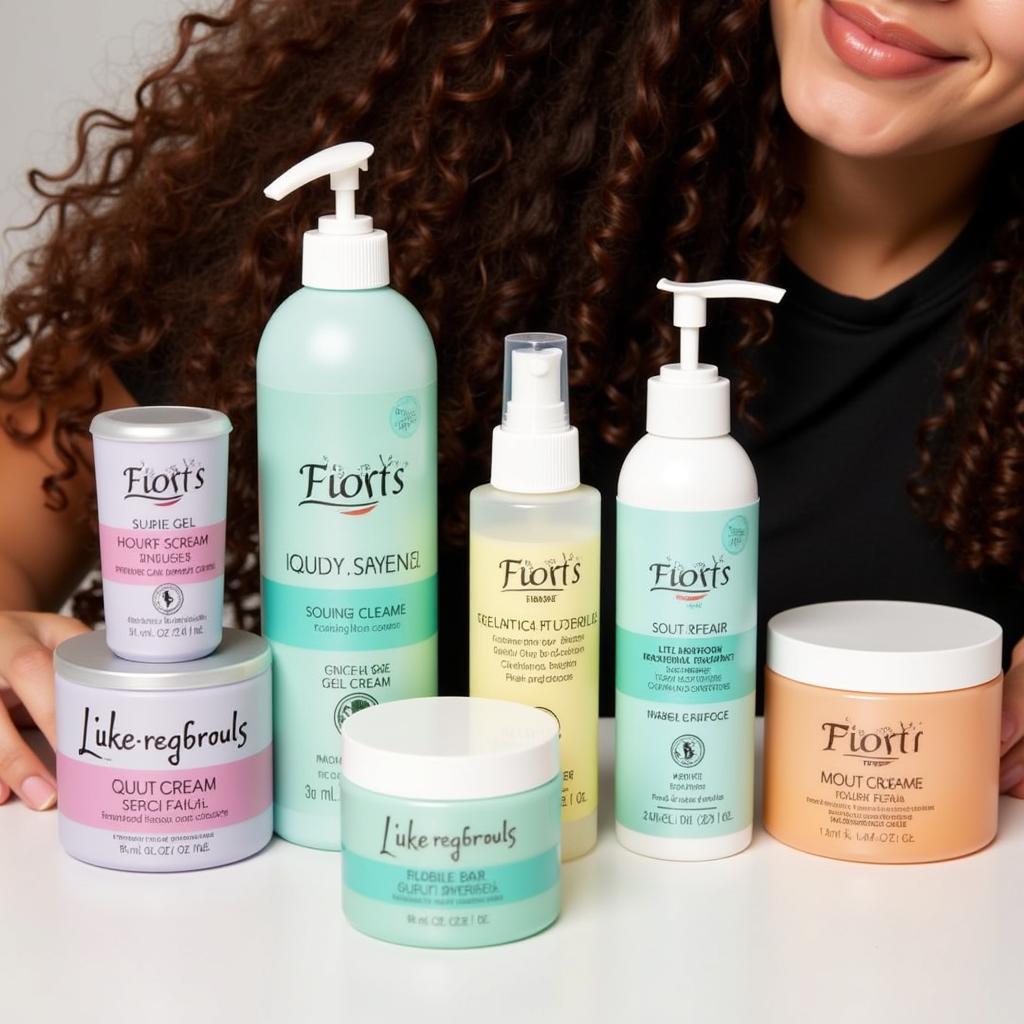 Various Oil-Free Styling Products for Curly Hair