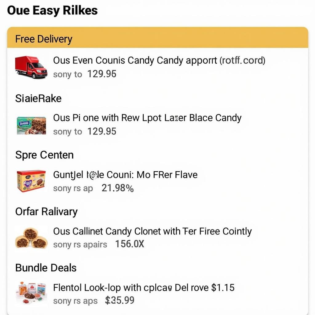 Online Candy Delivery Deals