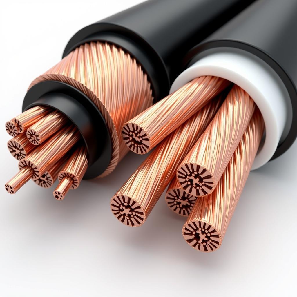 Oxygen-Free Copper Speaker Cable Construction