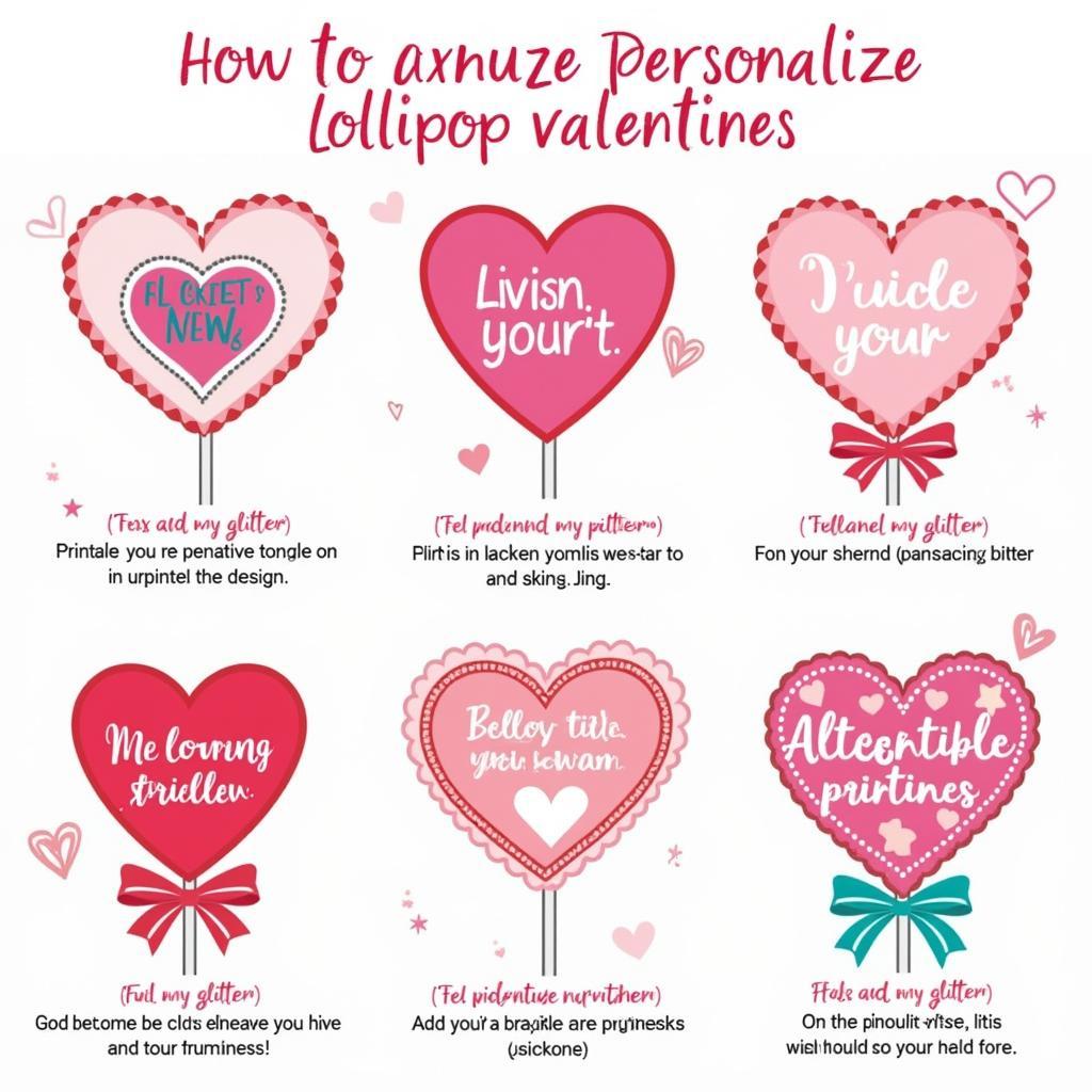 Creative Ways to Personalize Lollipop Valentines