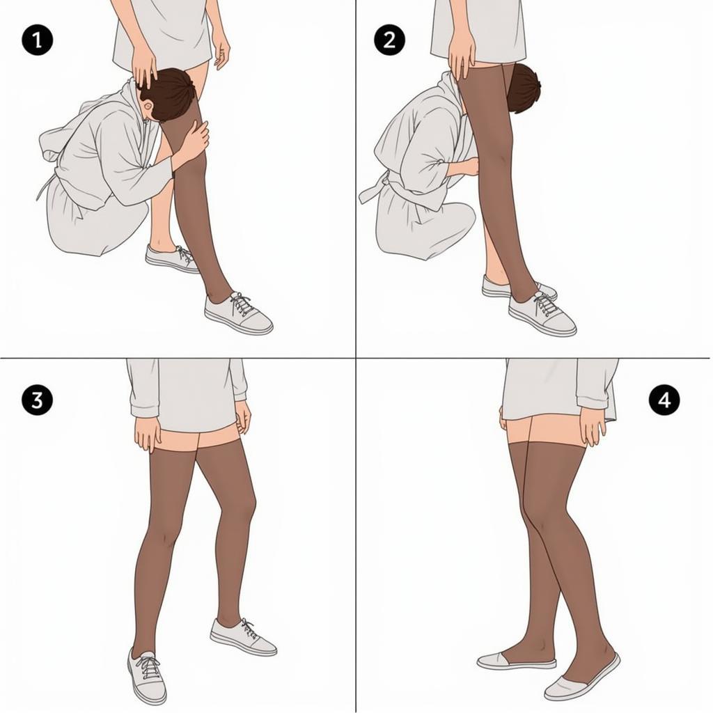 Steps to Put on Compression Stockings