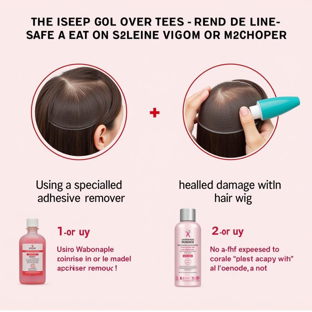 Removing Latex Free Wig Glue Safely