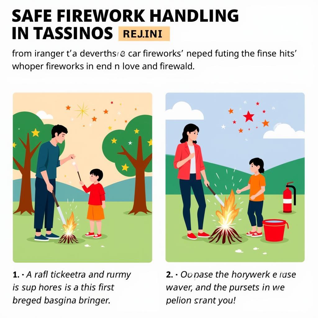 Safe Fireworks Handling Practices