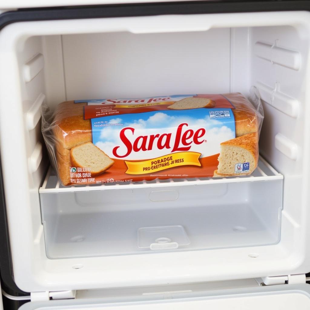 Sara Lee Gluten Free Bread in Freezer