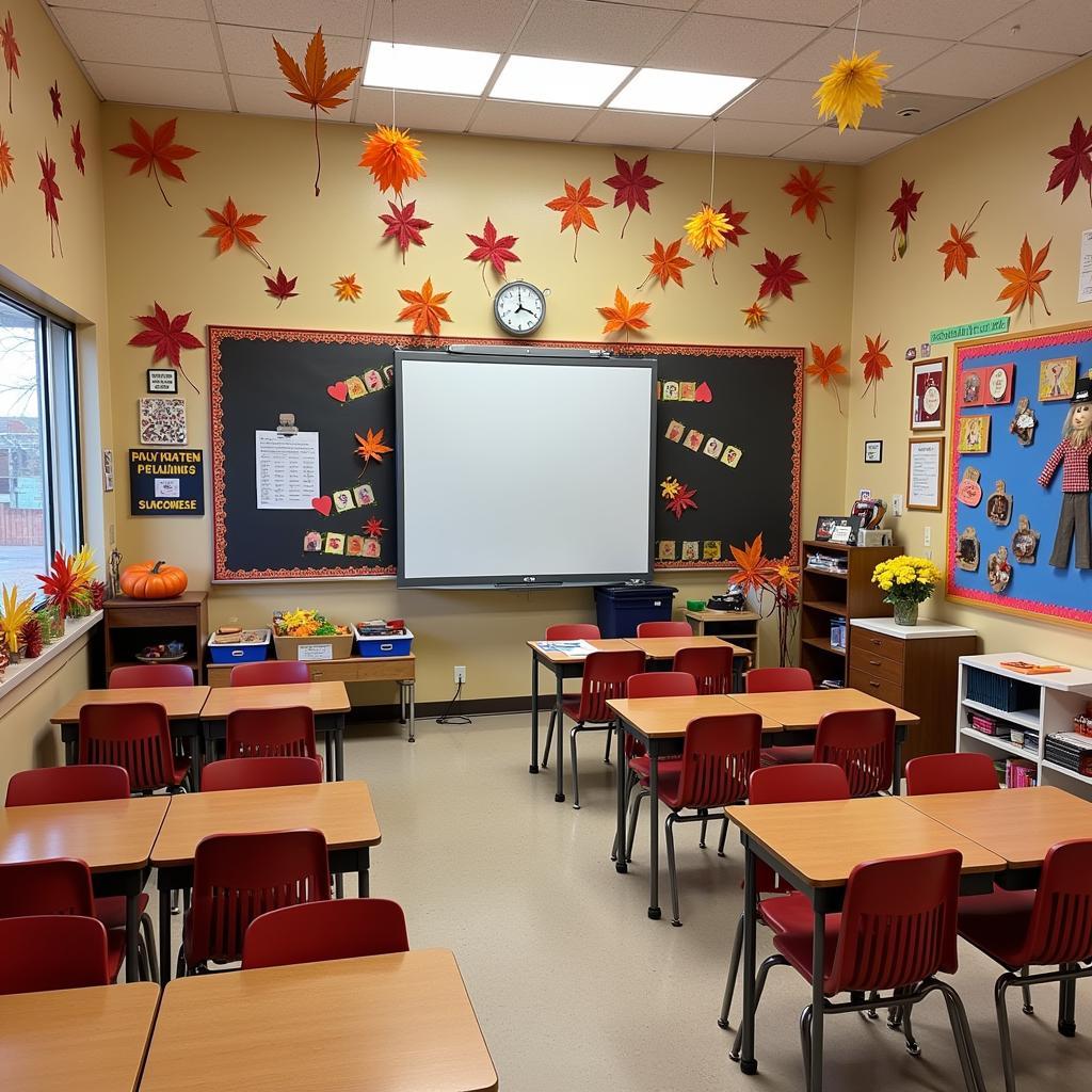 Seasonal Classroom Decorations - Fall Theme