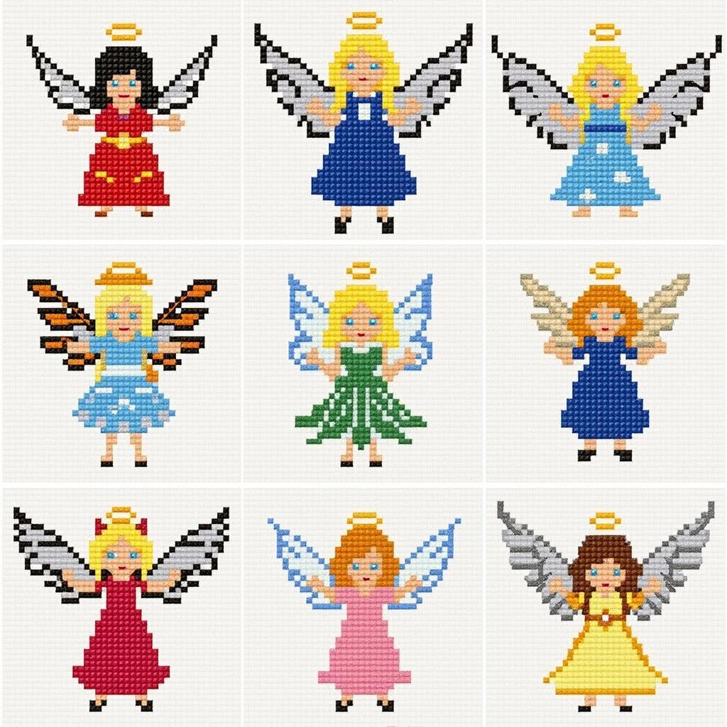 Selecting Angel Cross Stitch Patterns