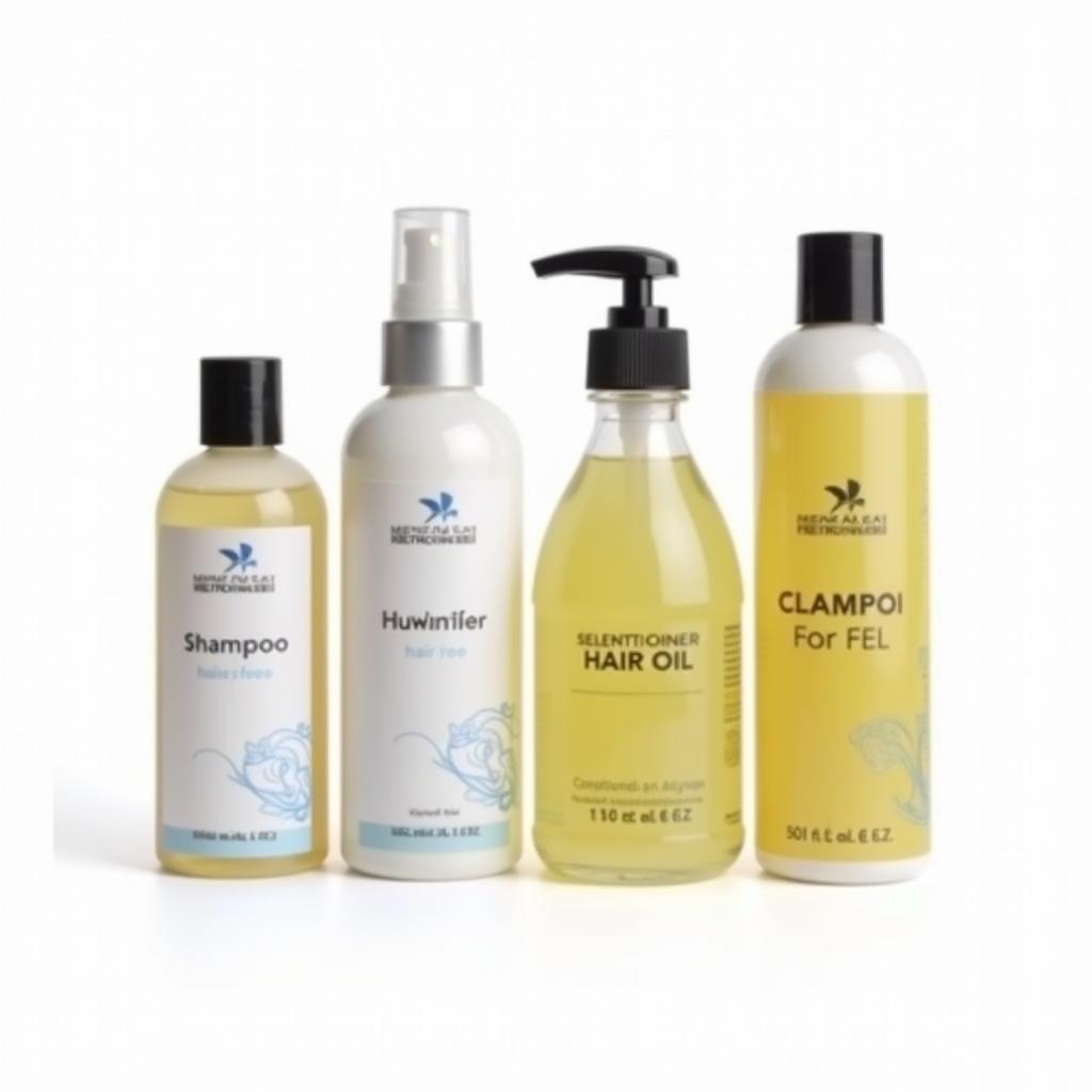 Variety of Alcohol-Free Hair Products