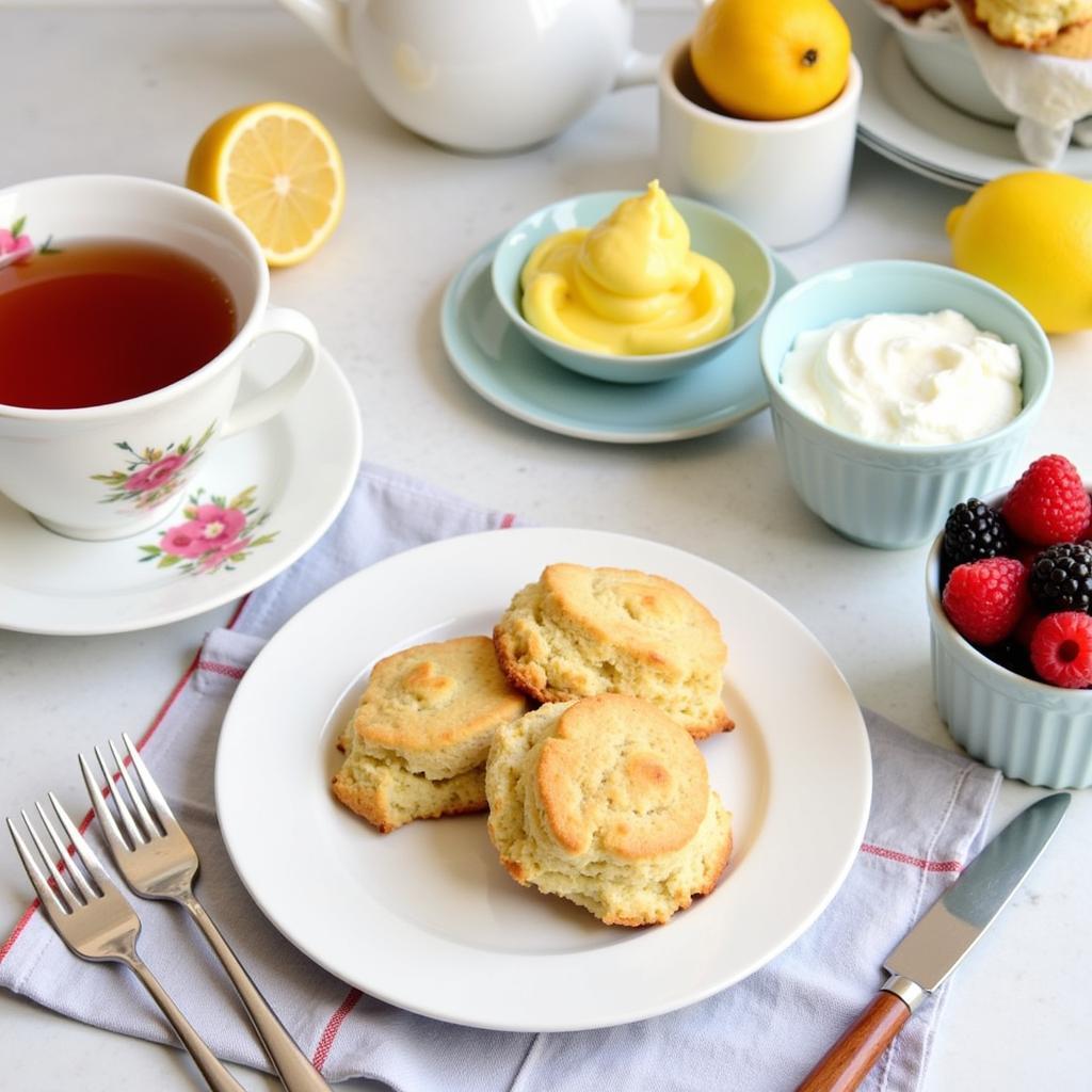 Serving Suggestions for Gluten-Free Lemon Scones