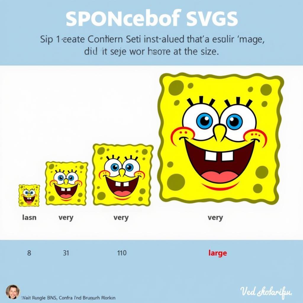 Scalability of Spongebob SVG Files