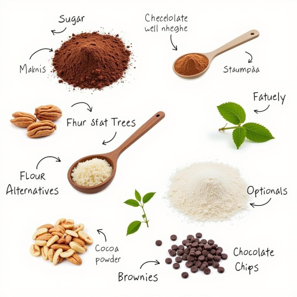 Ingredients in Sugar Free Brownie Mix