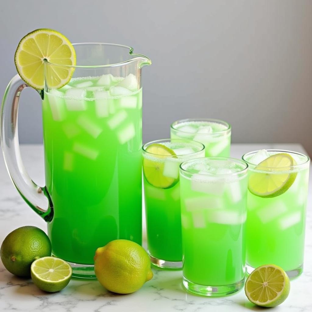 Pitcher of Sugar Free Frozen Limeade