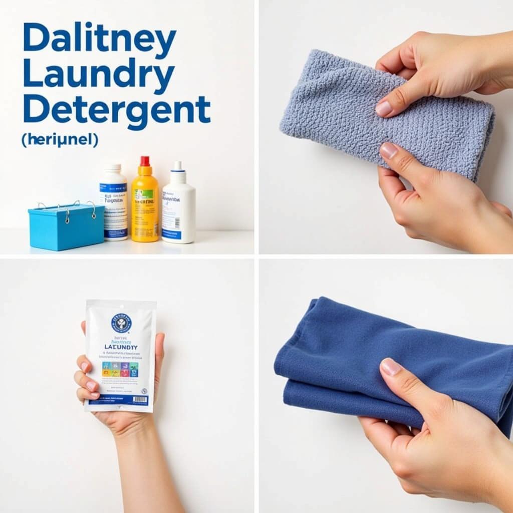 Testing Different Laundry Detergent Samples