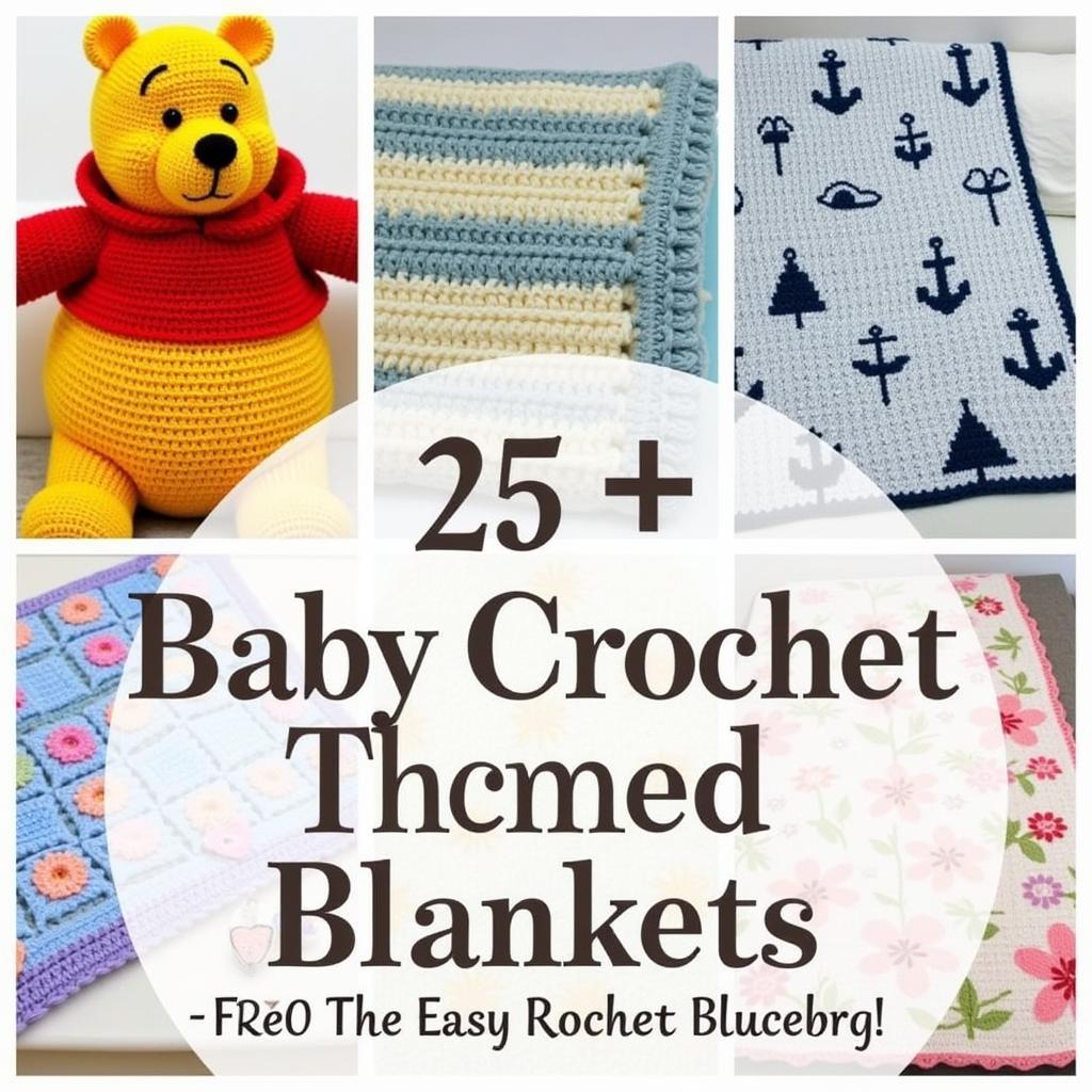 Themed Baby Crochet Blankets