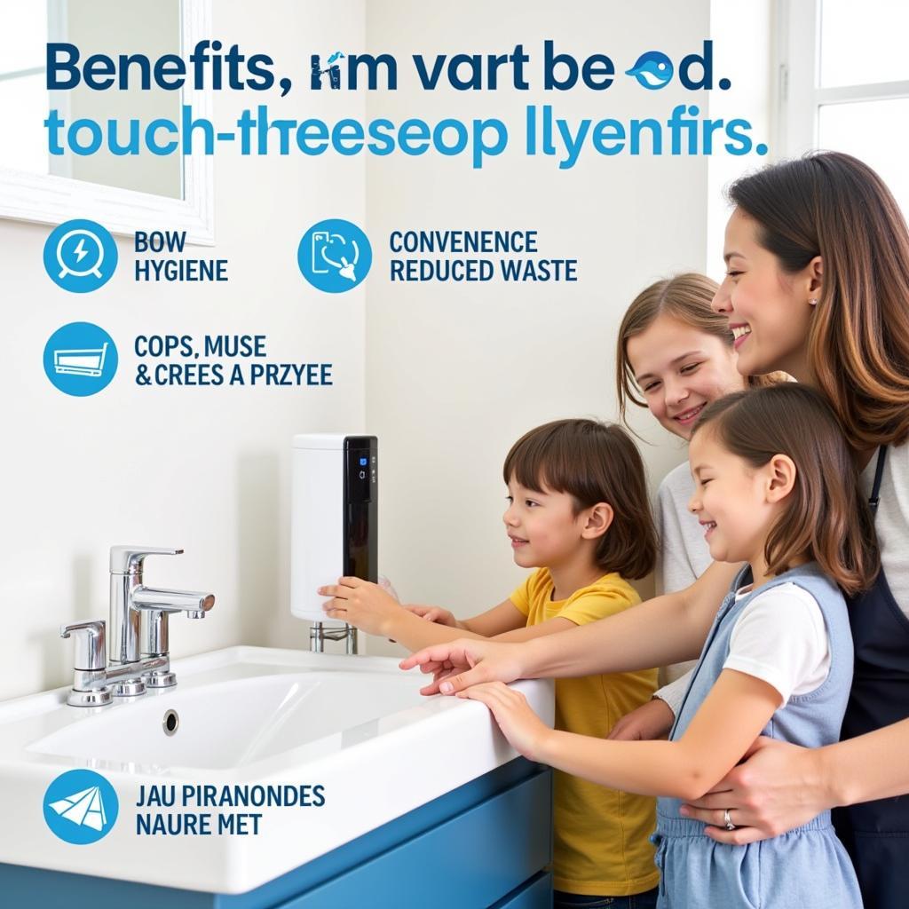 Benefits of using a touch free soap dispenser