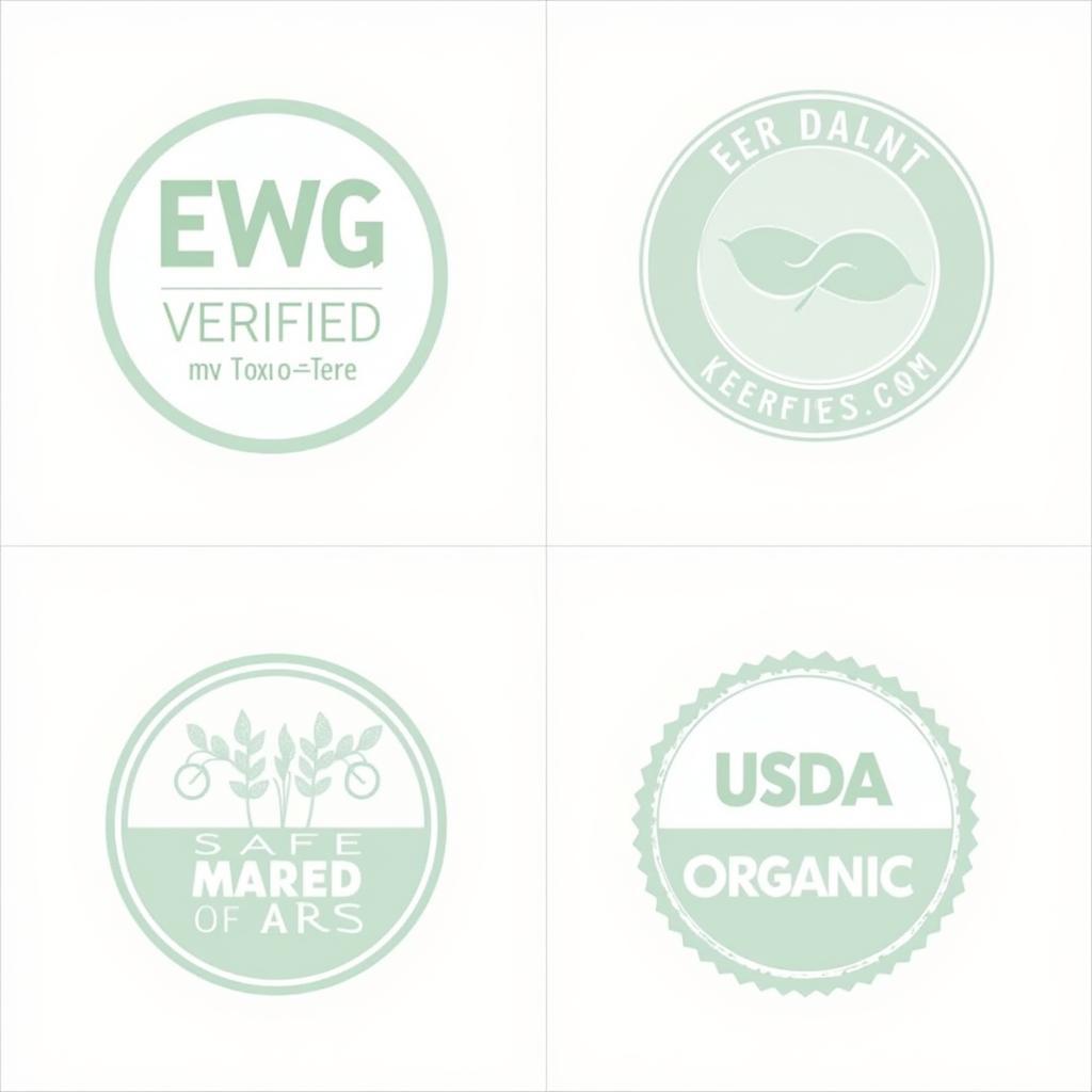 Toxin-Free Lotion Certifications