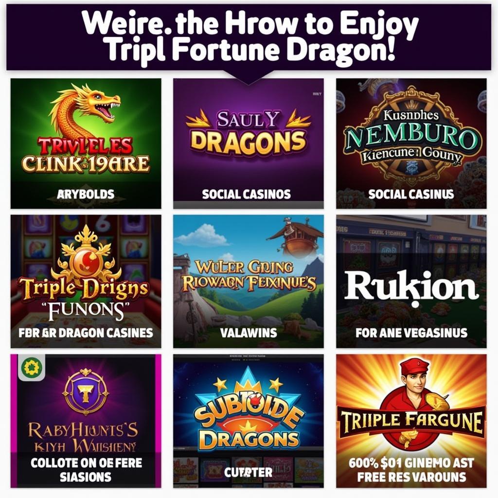 Triple Fortune Dragon Free Play Platforms