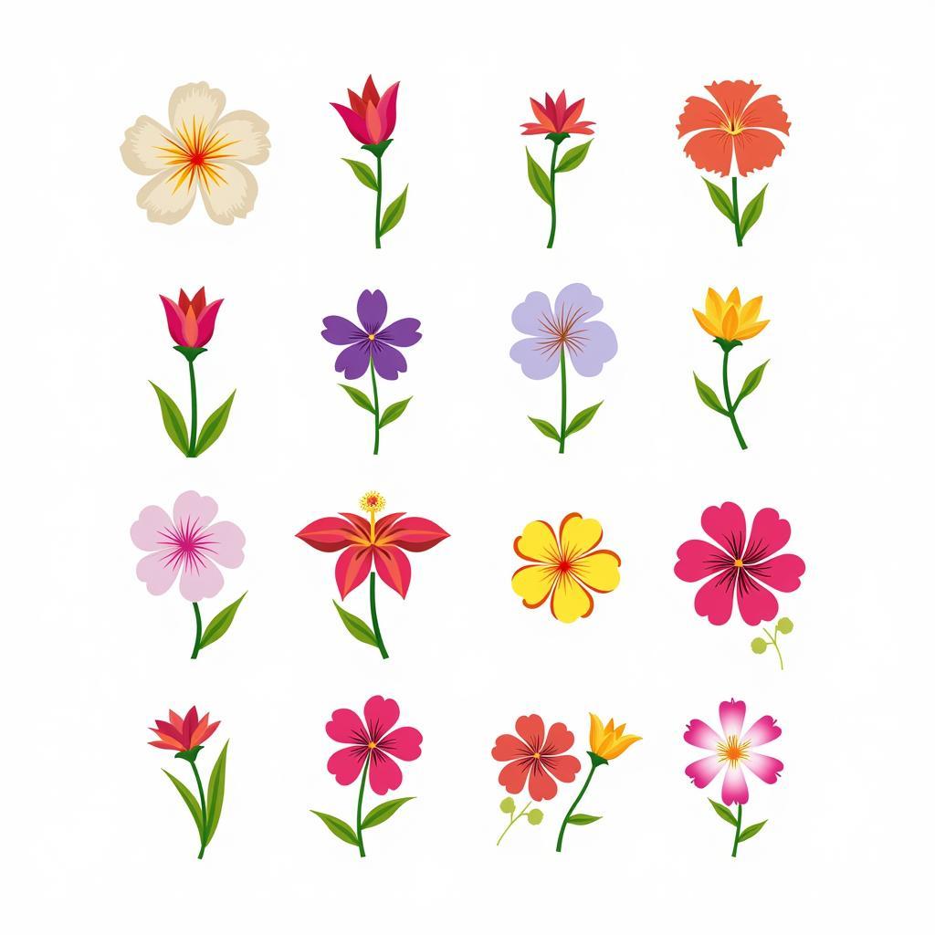 Tropical Flower SVG Free Design Elements