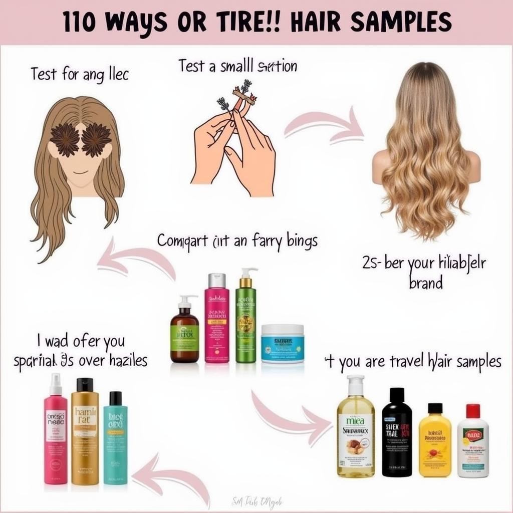 Tips for using free hair samples