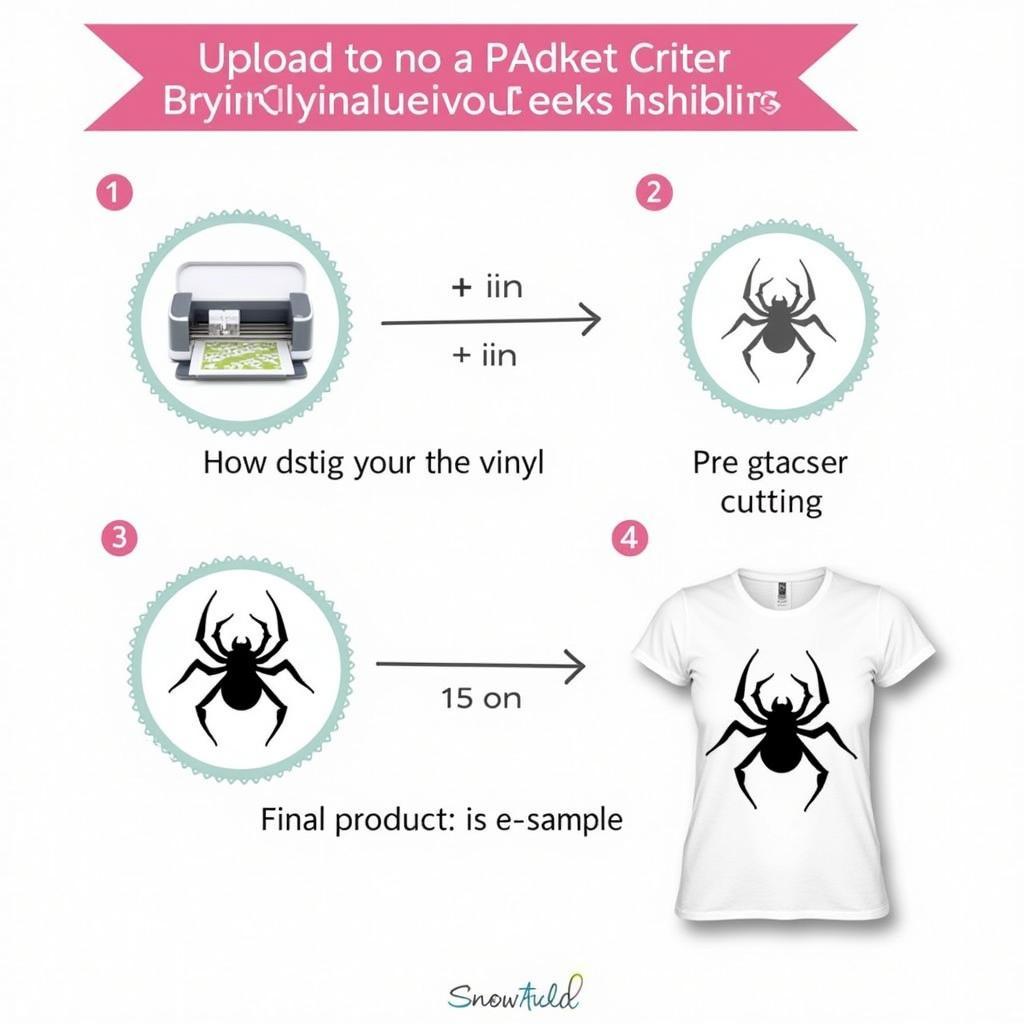 Using Free Spider SVG with Cricut