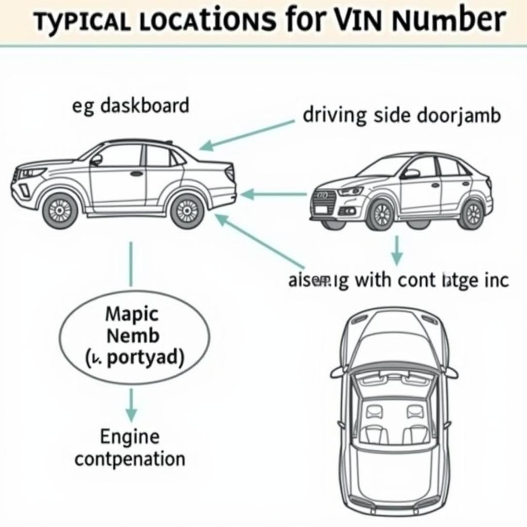 VIN Number Location on a Car