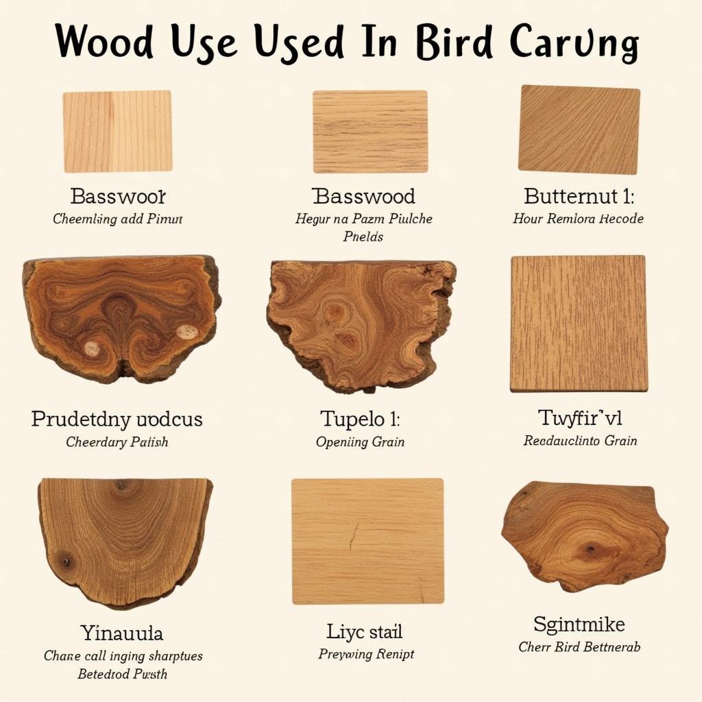 Choosing the Right Wood for Bird Carving Projects