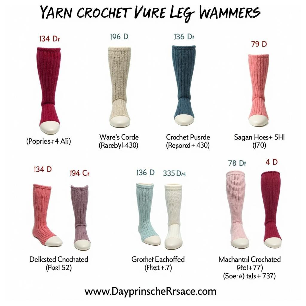 Yarn Selection for Crochet Leg Warmers