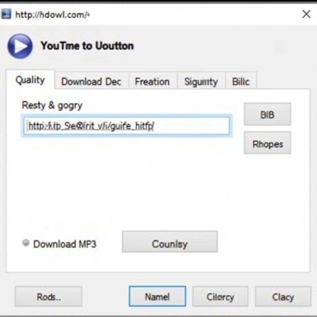 Example of a User-Friendly YouTube MP3 Downloader Interface