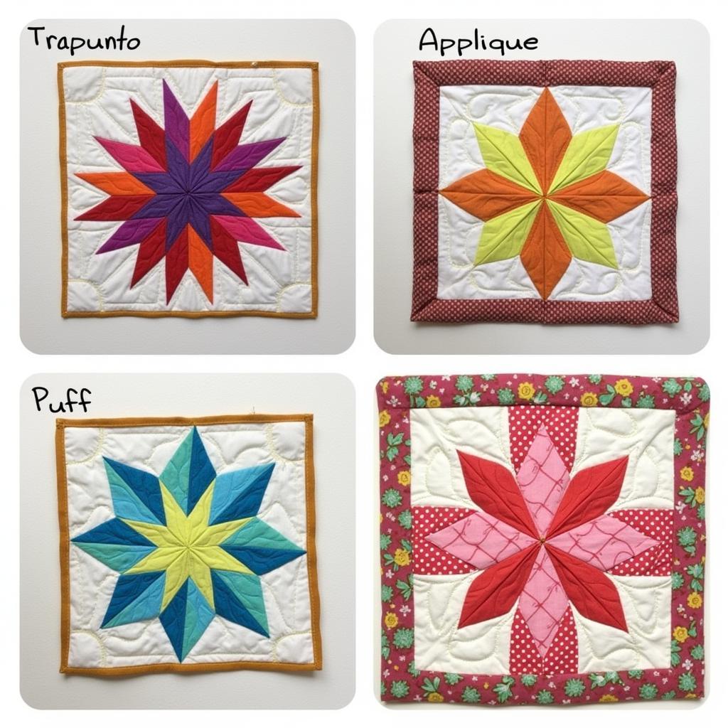 Comparing Different 3D Quilting Techniques