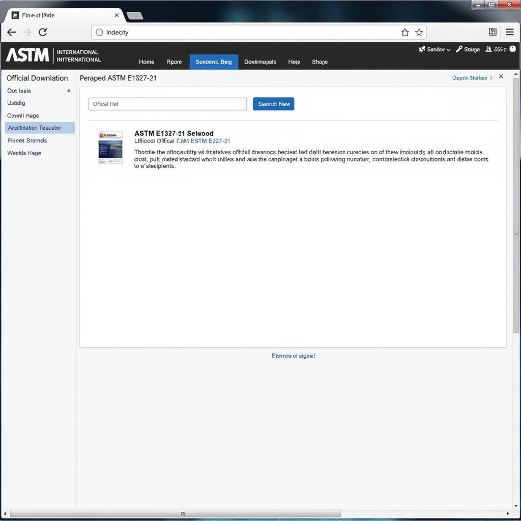 Accessing ASTM E1527-21 Online